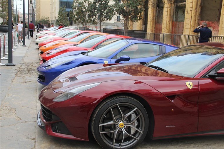 Ferrari Car Show at Beirut Souks